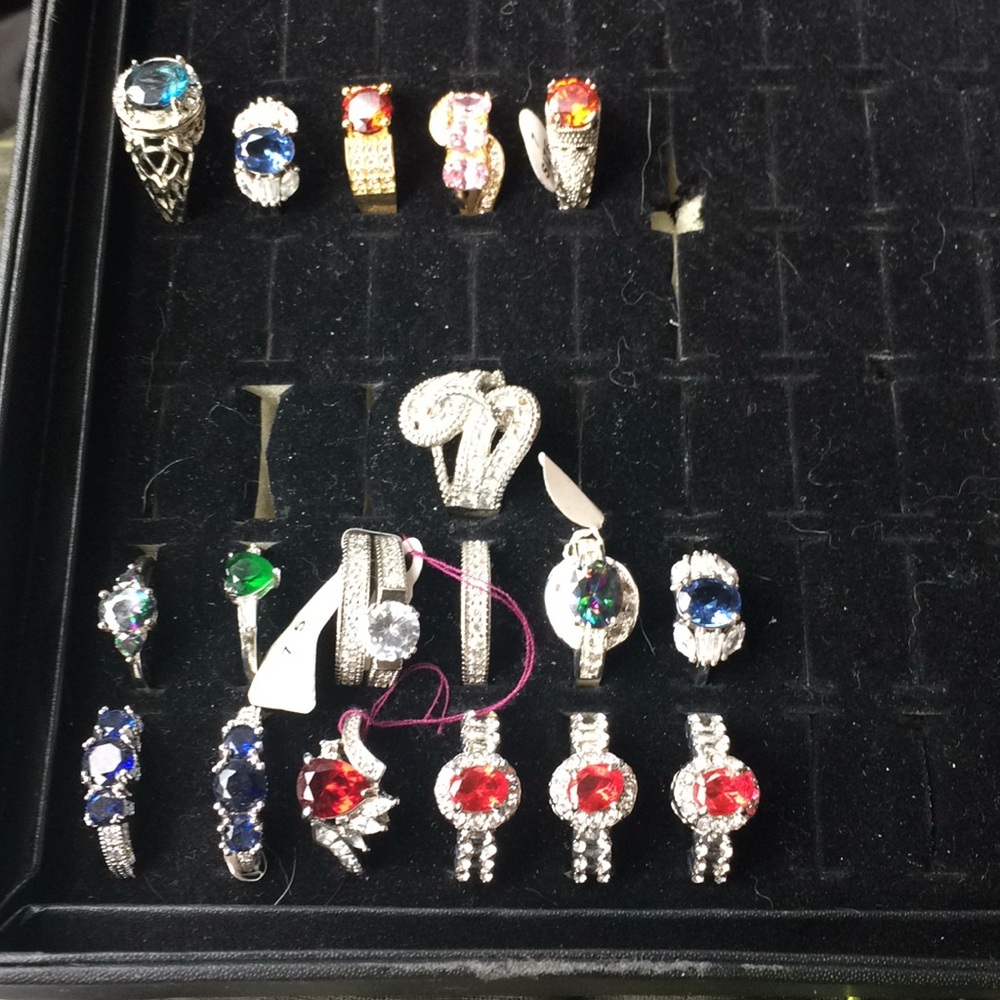 beautiful sterling silver rings all styles!!